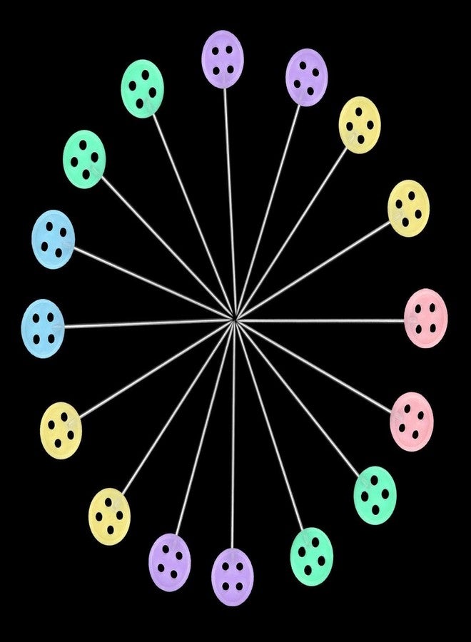 GEMSY دبابيس خياطة برأس زر من Gemsy، أدوات أساسية للخياطة، مصنوعة من الفولاذ المقاوم للصدأ، دبابيس ملابس يدوية الصنع، مقاومة للصدأ، أدوات خياطة، إكسسوارات، أقمشة مستقيمة للحرف اليدوية - Image 5